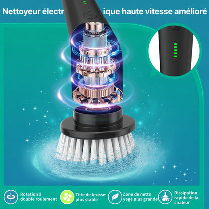 Brosse Électrique de Nettoyage Rotative